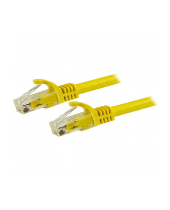 Startech RJ-45/RJ-45 kat.6 U/UTP Żółty 0.5m (N6PATC50CMYL)