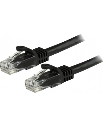 Startech.COM 7.5 M CAT6 CABLE - BLACK PATCH CORD - SNAGLESS - ETL VERIFIED - PATCH CABLE - 7.5 M - BLACK  (N6PATC750CMBK)