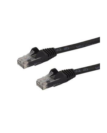 Startech.COM 7.5 M CAT6 CABLE - BLACK PATCH CORD - SNAGLESS - ETL VERIFIED - PATCH CABLE - 7.5 M - BLACK  (N6PATC750CMBK)