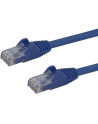 Startech.COM 7.5 M CAT6 CABLE - BLUE PATCH CORD - SNAGLESS - ETL VERIFIED - PATCH CABLE - 7.5 M - BLUE  (N6PATC750CMBL) - nr 11