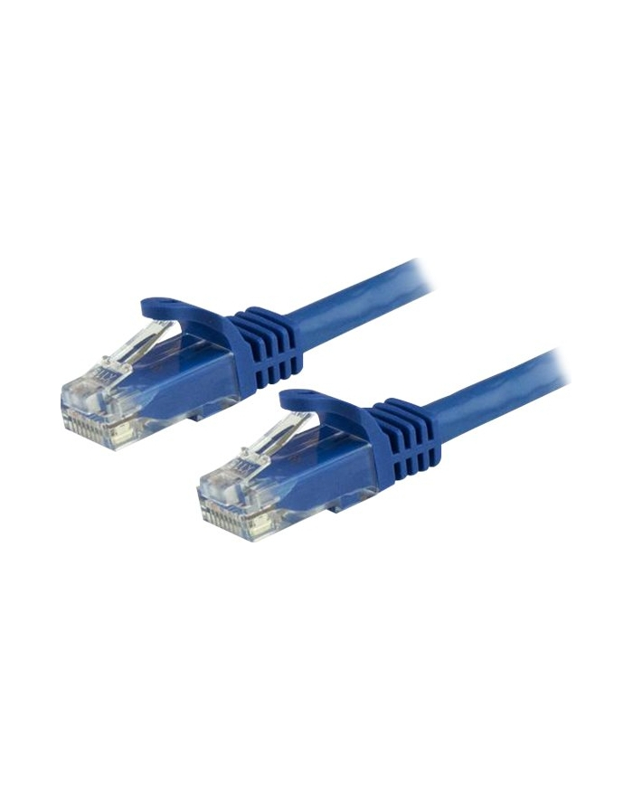 Startech.COM 7.5 M CAT6 CABLE - BLUE PATCH CORD - SNAGLESS - ETL VERIFIED - PATCH CABLE - 7.5 M - BLUE  (N6PATC750CMBL) główny