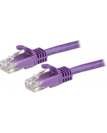 Startech.COM 7.5 M CAT6 CABLE - PURPLE PATCH CORD - SNAGLESS - ETL VERIFIED - PATCH CABLE - 7.5 M - PURPLE  (N6PATC750CMPL)