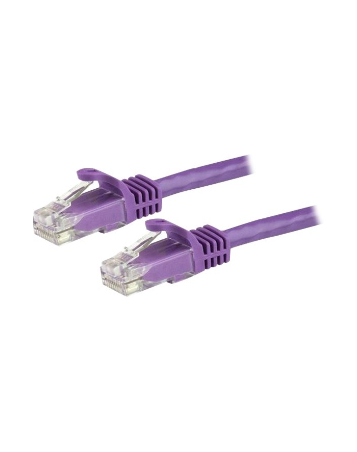 Startech.COM 7.5 M CAT6 CABLE - PURPLE PATCH CORD - SNAGLESS - ETL VERIFIED - PATCH CABLE - 7.5 M - PURPLE  (N6PATC750CMPL) główny