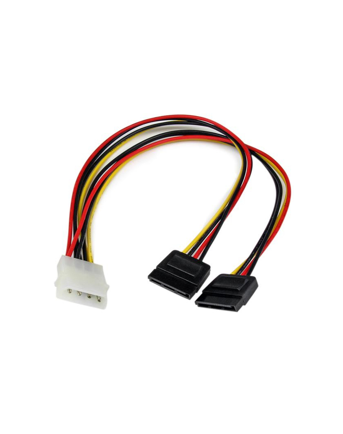 Startech.com Adaptador de Cable de Alimentaciˇn en Y de 12 pulgadas LP4 a 2xSATA (PYO2LP4SATA) główny