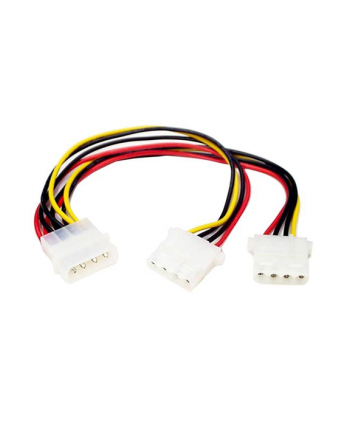 Startech.com Power Y-splitter Cable (3 Large Ends) (PYO2L)