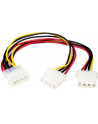 Startech.com Power Y-splitter Cable (3 Large Ends) (PYO2L) - nr 5