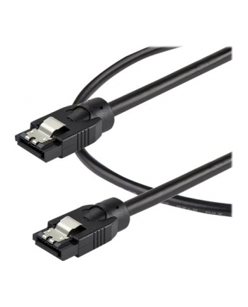 Startech.COM  0.3 M ROUND SATA CABLE - LATCHING CONNECTORS - 6GBS SATA CABLE - SATA CABLE - 30 CM  (SATRD30CM)