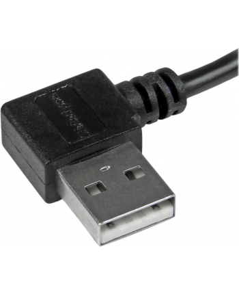 Startech Kabel USB MicroUSB 2m kątowy Czarny (USB2AUB2RA2M) nr 2