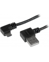 Startech Kabel USB MicroUSB 2m kątowy Czarny (USB2AUB2RA2M) - nr 18
