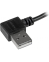 Startech Kabel USB MicroUSB 2m kątowy Czarny (USB2AUB2RA2M) - nr 20