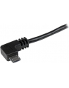 Startech Kabel USB MicroUSB 2m kątowy Czarny (USB2AUB2RA2M) - nr 22