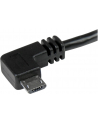 Startech Kabel USB MicroUSB 2m kątowy Czarny (USB2AUB2RA2M) - nr 24