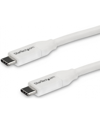 Startech.com 4m 13ft USB C to USB C Cable 5A PD - USB 2.0 USB-IF Certified - USB-C cable - 4 m (USB2C5C4MW)