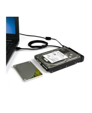 Startech USB 3.1 A/SATA Czarny (USB312SAT3)