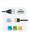 Startech Kabel USB USB A - 3.1C 1m czarny - USB31AC1M (USB31AC1M) - nr 31