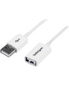 Startech Kabel USB A - A 1m (USBEXTPAA1MW) - nr 24