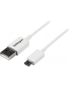 Startech Kabel USB Startech Micro USB Biały 0.5M (USBPAUB50CMW) - nr 15