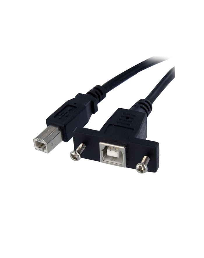 Startech.com USB 2.0 Panel Mount Cable B/B (USBPNLBFBM1) główny