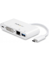 Startech USB-C DVI RJ45 (DKT30CDVPD) - nr 23