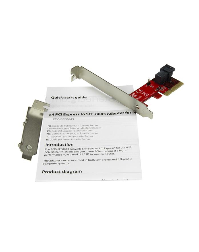 Startech SFF-8643 PCIe (PEX4SFF8643) główny