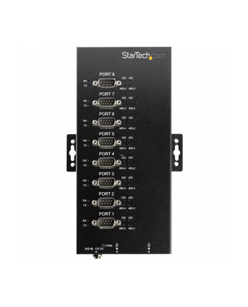 Startech.com 8-Port Industrial USB to RS-232/422/485 Serial Adapter - 15 kV ESD Protection - serial adapter (ICUSB234858I)