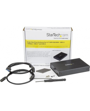 Startech Kieszeń na dysk 2.5'' SSD / HDD USB 3.1 (S251BU31315)