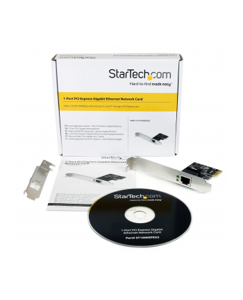 Startech.com 1 Port PCI Express PCIe Gigabit Network Server Adapter NIC Card (ST1000SPEX2)