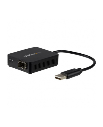 Startech.com USB 2.0 to Fiber Optic Converter - Open SFP - netværksadapter (US100A20SFP)