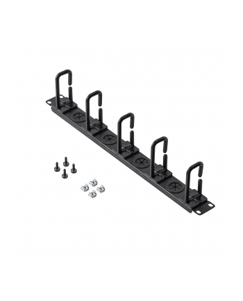 Startech.COM  1U SERVER RACK CABLE-MANAGEMENT PANEL - KABELADMINISTRATIONSPAKKE FOR RACK - 1U - 19" (CABLMANAGERH)