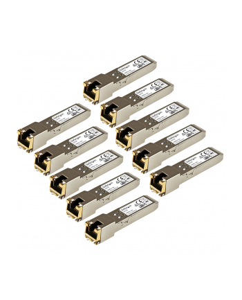 Startech.COM  GIGABIT RJ45 COPPER SFP TRANSCEIVER MODULE (GLCT10PKST)