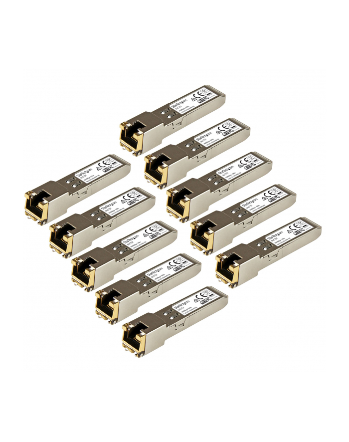 Startech.COM  GIGABIT RJ45 COPPER SFP TRANSCEIVER MODULE (GLCT10PKST) główny