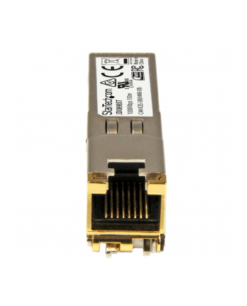 Startech.COM  GIGABIT RJ45 COPPER SFP TRANSCEIVER MODULE - HP JD089B COMPATIBLE - 100M (JD089BST)