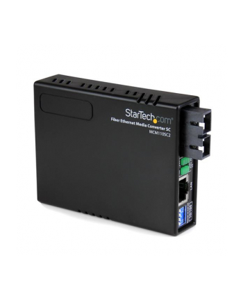 Startech.COM  10/100 MULTI MODE FIBER ETHERNET MEDIA CONVERTER SC 2 KM (MCM110SC2EU)