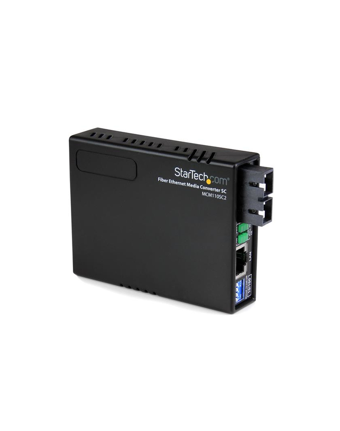 Startech.COM  10/100 MULTI MODE FIBER ETHERNET MEDIA CONVERTER SC 2 KM (MCM110SC2EU) główny