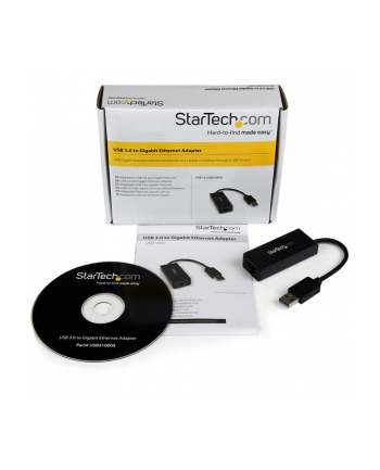 Startech USB 3.0 to Gigabit Ethernet adapter (USB31000S)