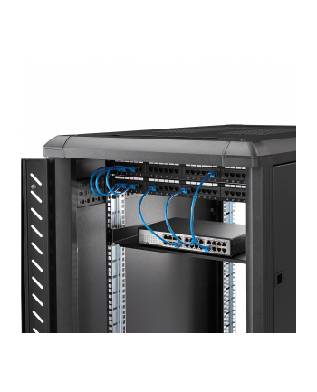 Startech Półka 1U Czarna (CABSHELF1U10) nr 1