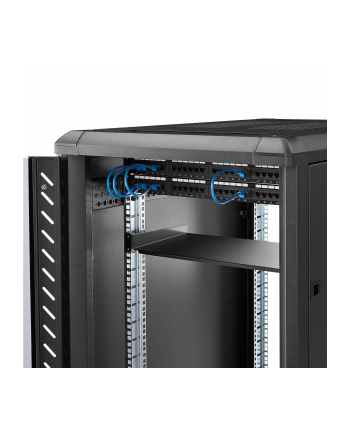 Startech Półka 1U Czarna (CABSHELF1U10) nr 2