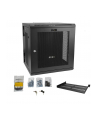 Startech.COM  12U WALL-MOUNT SERVER RACK CABINET - 24 IN. DEEP - HINGED - STATIVINDELUKKEKABINET - 12U (RK1224WALHM) - nr 14