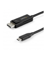 Startech.COM Startech.COM  3.3 FT. (1 M) USB C TO DISPLAYPORT 1.4 CABLE - BIDIRECTIONAL - USB / DISPLAYPORT CABLE - 1 M CDP2DP141MBD   (CDP2DP141MBD) - nr 6