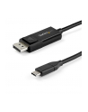 Startech.COM Startech.COM  3.3 FT. (1 M) USB C TO DISPLAYPORT 1.4 CABLE - BIDIRECTIONAL - USB / DISPLAYPORT CABLE - 1 M CDP2DP141MBD   (CDP2DP141MBD) - nr 7