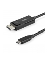 Startech.COM Startech.COM  6.6 FT. (2 M) USB-C TO DISPLAYPORT 1.2 CABLE - BI-DIRECTIONAL - USB / DISPLAYPORT CABLE - 2 M CDP2DP2MBD   (CDP2DP2MBD) - nr 16