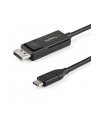 Startech.COM Startech.COM  6.6 FT. (2 M) USB-C TO DISPLAYPORT 1.2 CABLE - BI-DIRECTIONAL - USB / DISPLAYPORT CABLE - 2 M CDP2DP2MBD   (CDP2DP2MBD) - nr 7