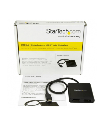 Startech Splitter USB-C - 2x DisplayPort (MSTCDP122DP)