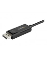 Startech.COM Startech.COM  3.3 FT. (1 M) USB C TO DISPLAYPORT 1.4 CABLE - BIDIRECTIONAL - USB / DISPLAYPORT CABLE - 1 M CDP2DP141MBD   (CDP2DP141MBD) - nr 1