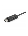 Startech.COM  3.3 FT. (1 M) USB-C TO DISPLAYPORT 1.2 CABLE - BI-DIRECTIONAL - USB / DISPLAYPORT CABLE - 1 M CDP2DP1MBD - nr 16