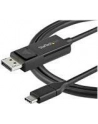 Startech.COM  3.3 FT. (1 M) USB-C TO DISPLAYPORT 1.2 CABLE - BI-DIRECTIONAL - USB / DISPLAYPORT CABLE - 1 M CDP2DP1MBD - nr 18