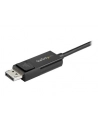 Startech.COM  3.3 FT. (1 M) USB-C TO DISPLAYPORT 1.2 CABLE - BI-DIRECTIONAL - USB / DISPLAYPORT CABLE - 1 M CDP2DP1MBD - nr 1