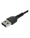 Startech.COM  2 M / 6.6 FT. USB 2.0 TO USB C CABLE - BLACK - ARAMID FIBER - USB-C CABLE - 2 M  (RUSB2AC2MB) - nr 1