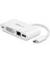 Startech USB-C DVI RJ45 (DKT30CDVPD) - nr 22