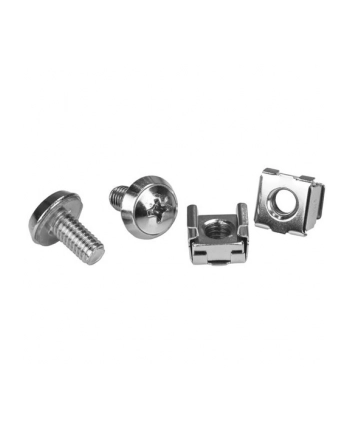 Startech.COM  M6 RACK SCREWS AND M6 CAGE NUTS - M6 NUTS AND SCREWS - 20 PACK - RACK SCREWS AND NUTS (CABSCRWM620) nr 1